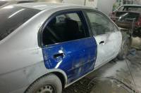 Honda Civic Ferio (7th generation) 2005 ремонт и покраска правых дверей и крыльев 20121114